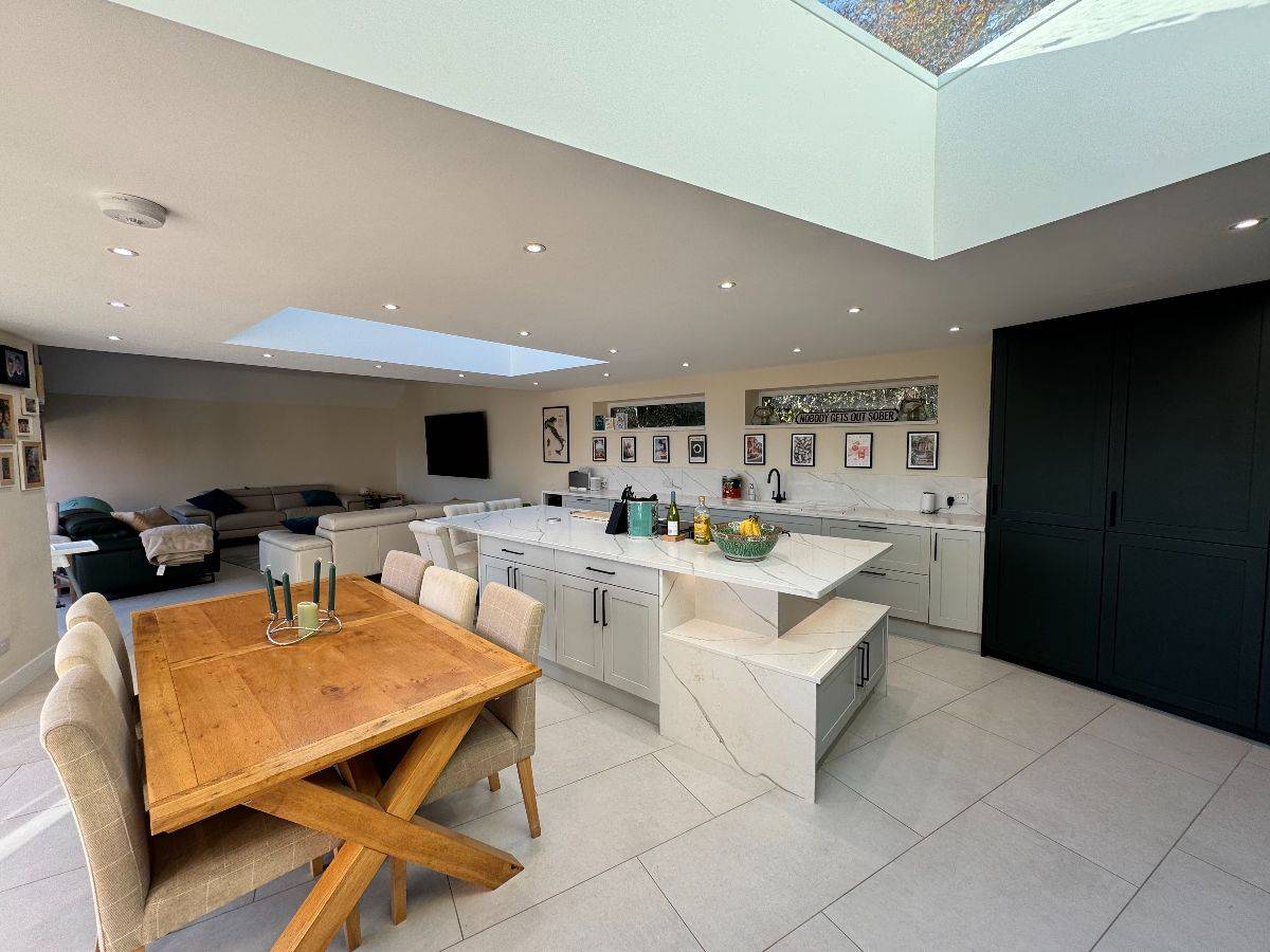 Stylish design of a kitchen